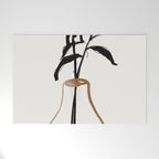 Abstract Art /Minimal Plant 111 Welcome Mat Gallery Image 1