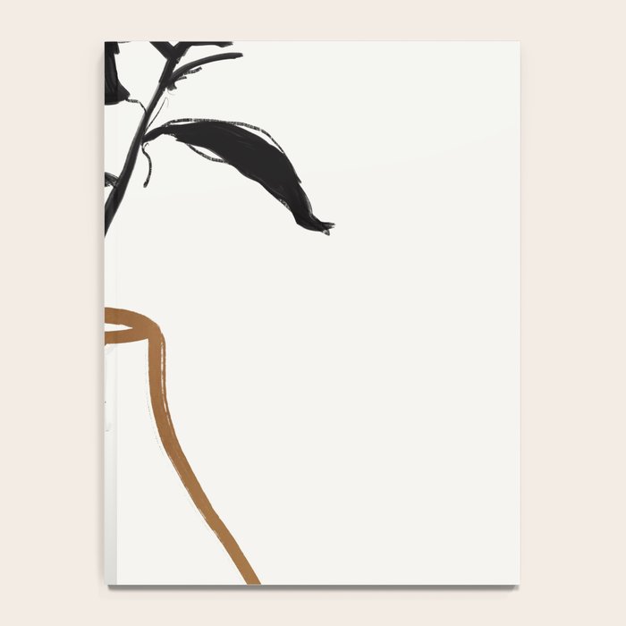 Abstract Art /Minimal Plant 111 Notebook Gallery Image 4
