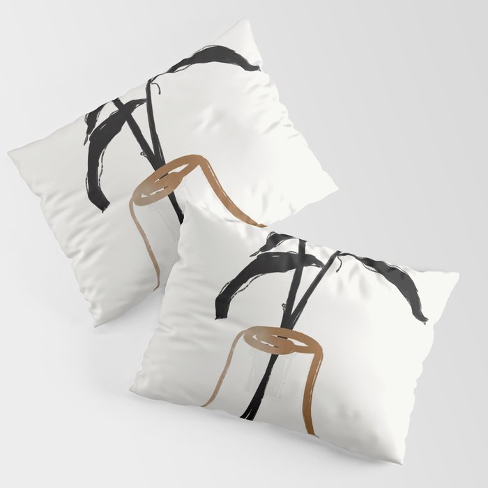 Abstract Art /Minimal Plant 111 Pillow Sham Gallery Image 3
