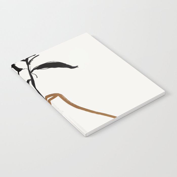 Abstract Art /Minimal Plant 111 Notebook Gallery Image 2