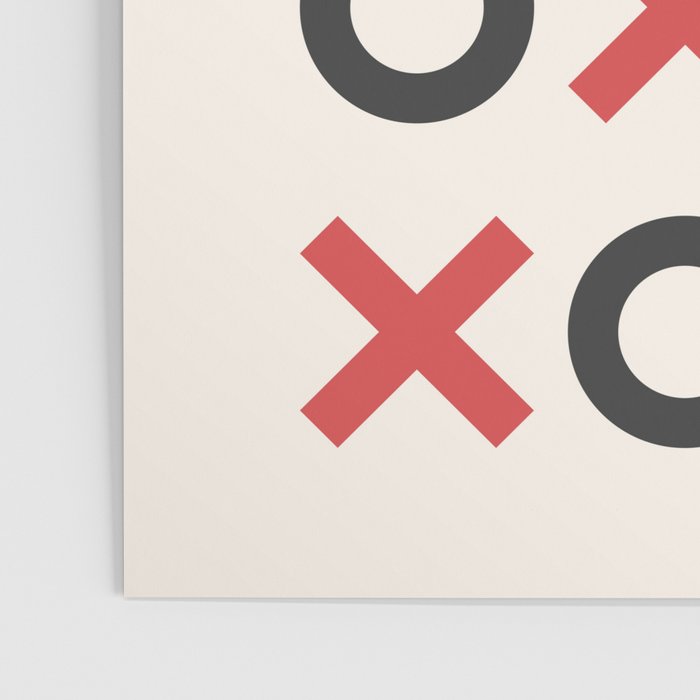 XOXO Red Black Poster Gallery Image 3