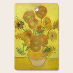 Van Gogh Sunflowers Cutting Board Gallery Image 1