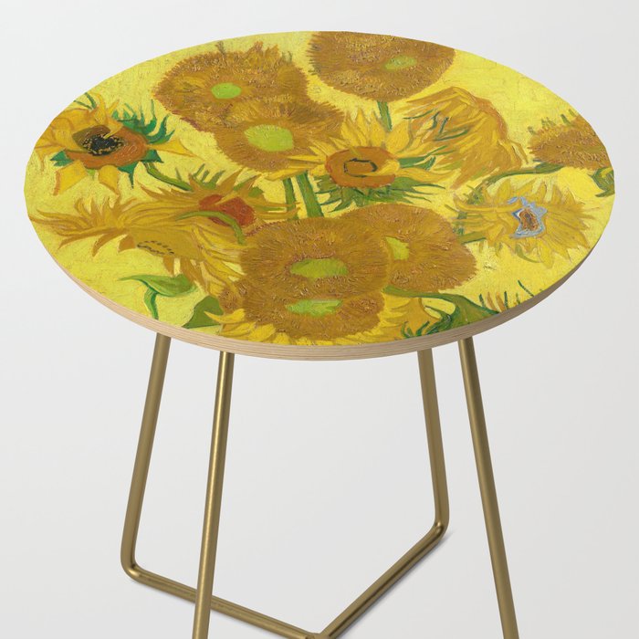 Van Gogh Sunflowers Side Table Gallery Image 2