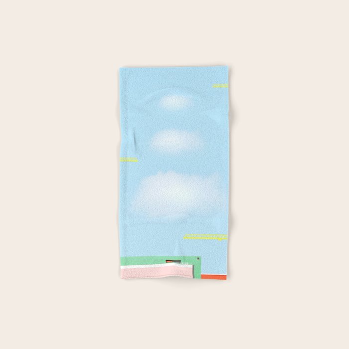 A World Under Construction Bath Towel Gallery Image 1