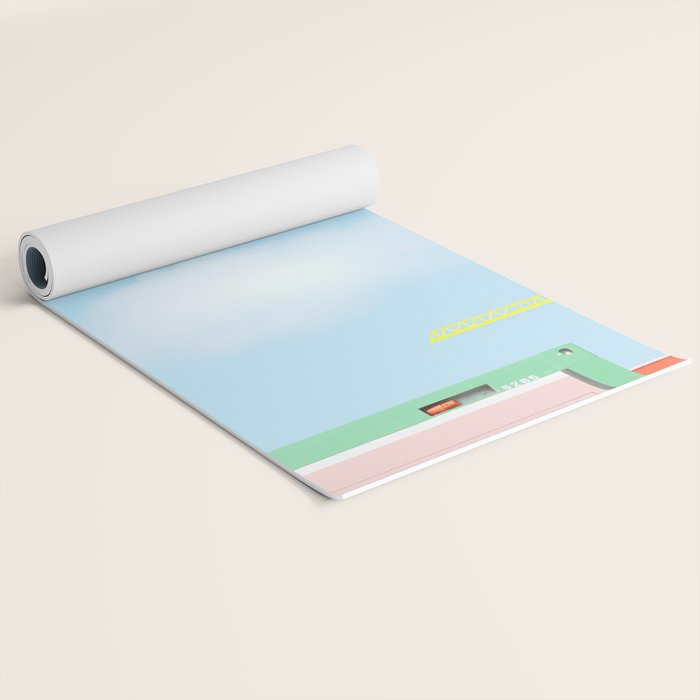 A World Under Construction Yoga Mat Gallery Image 2