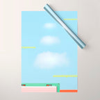 A World Under Construction Wrapping Paper Gallery Image 1