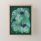 Monstera Monsters Mini Art Print Gallery Image 1