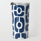 Mid Century Modern Decorating 241 Navy Blue Travel Mug Gallery Image 3
