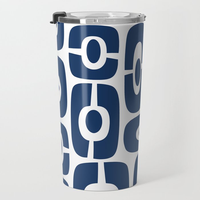 Mid Century Modern Decorating 241 Navy Blue Travel Mug Gallery Image 3
