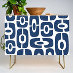 Mid Century Modern Decorating 241 Navy Blue Credenza Gallery Image 1