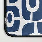 Mid Century Modern Decorating 241 Navy Blue Laptop Sleeve Gallery Image 3