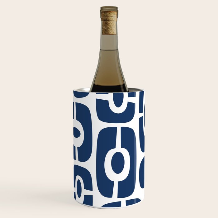 Mid Century Modern Decorating 241 Navy Blue Wine Chiller Gallery Image 2