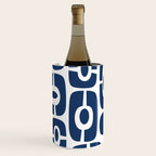 Mid Century Modern Decorating 241 Navy Blue Wine Chiller Gallery Image 2