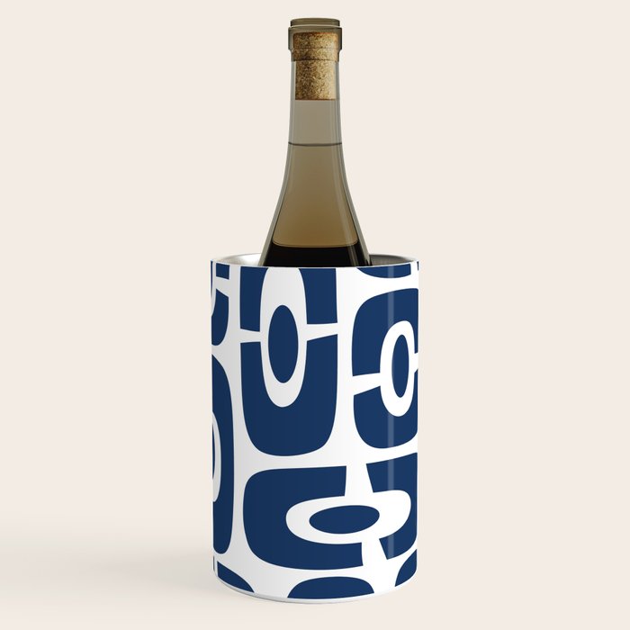 Mid Century Modern Decorating 241 Navy Blue Wine Chiller Gallery Image 1