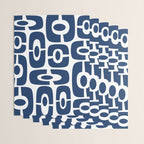 Mid Century Modern Decorating 241 Navy Blue Wrapping Paper Gallery Image 3