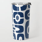 Mid Century Modern Decorating 241 Navy Blue Travel Mug Gallery Image 2