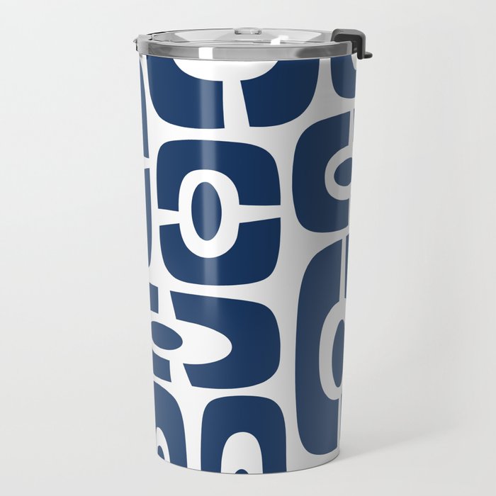 Mid Century Modern Decorating 241 Navy Blue Travel Mug Gallery Image 2