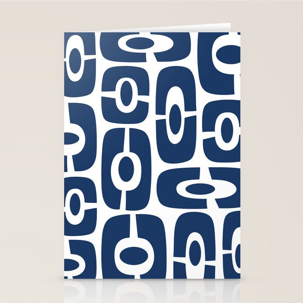 Mid Century Modern Decorating 241 Navy Blue Stationery Card Gallery Image 2