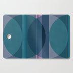 Abstraction_BLUE_LANDSCAPE_MOONLIGHT_NATURE_POP_ART_)521A Cutting Board Gallery Image 1