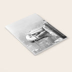 1930 Margaret Bourke-White atop of the world New York City skyline black and white photograph Notebook Gallery Image 3