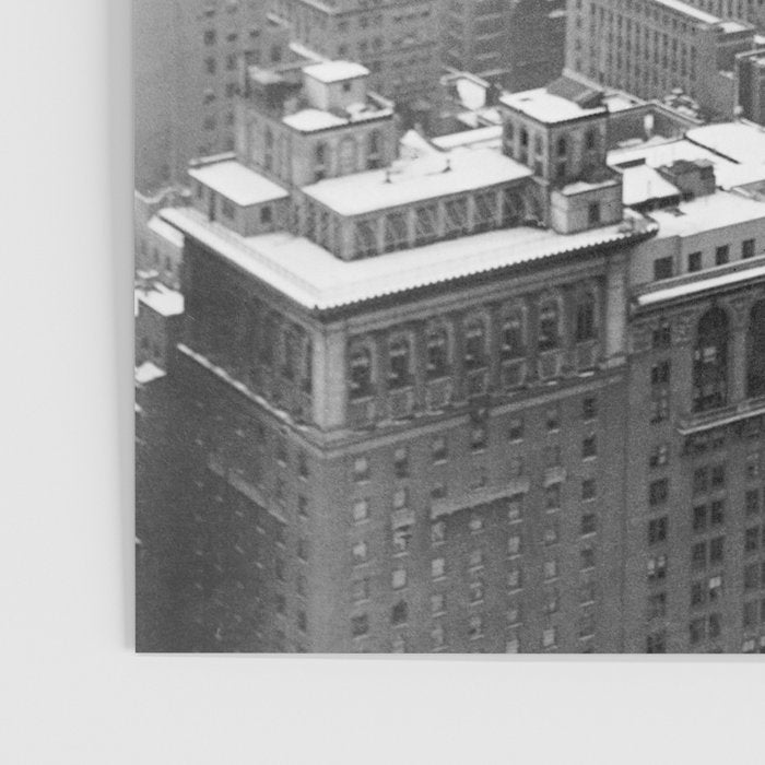 1930 Margaret Bourke-White atop of the world New York City skyline black and white photograph Poster Gallery Image 3
