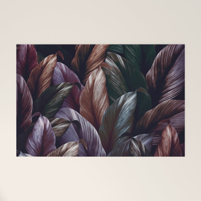 Midnight Forest V Welcome Mat Gallery Image 1