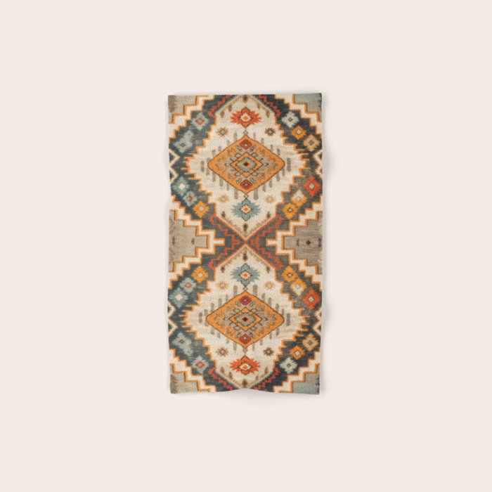 Southwestern Rustic Bohemian Design Bath Towel Gallery Image 1