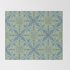 AT Pattern 2 green Throw Blanket Gallery Image 2