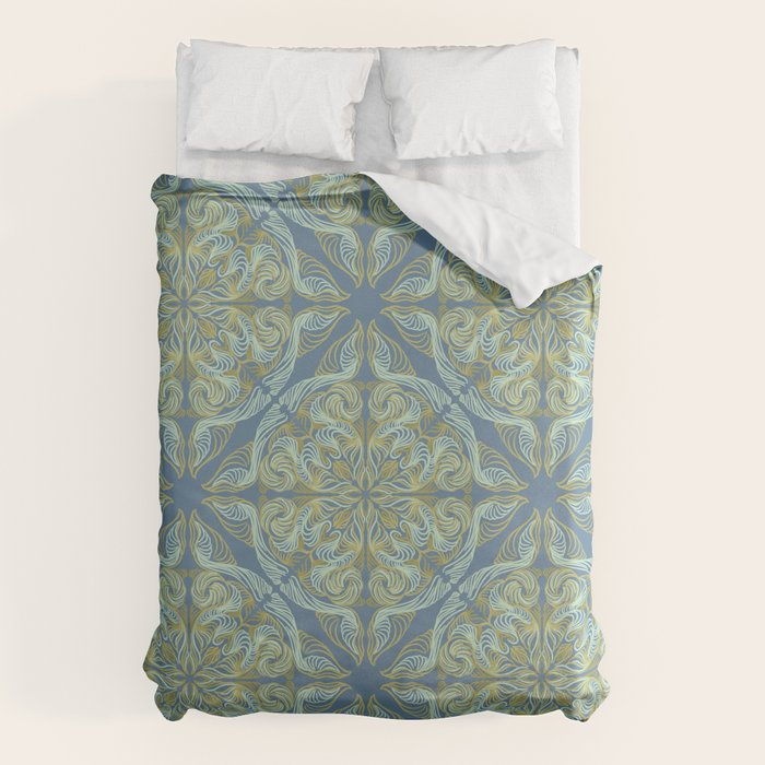 AT Pattern 2 green Duvet Cover Gallery Image 6