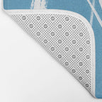 Sailboat Drawing - Blue  Bath Mat Gallery Image 2