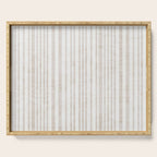 AEGEAN SOFT TICKING STRIPE Serving Tray Gallery Image 1