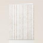 AEGEAN SOFT TICKING STRIPE Stationery Card Gallery Image 2