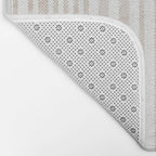 AEGEAN SOFT TICKING STRIPE Bath Mat Gallery Image 2