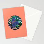 Gemini Crystal Stationery Card Gallery Image 2