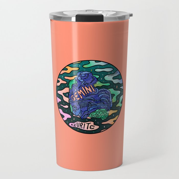 Gemini Crystal Travel Mug Gallery Image 1