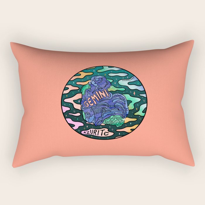 Gemini Crystal Rectangular Pillow Gallery Image 1
