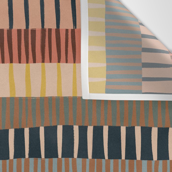 Mix of Stripes #2 Wall Tapestry Gallery Image 3