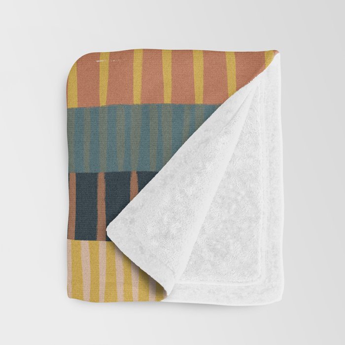 Mix of Stripes #2 Throw Blanket Gallery Image 3