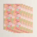 Melon Palms Wrapping Paper Gallery Image 3
