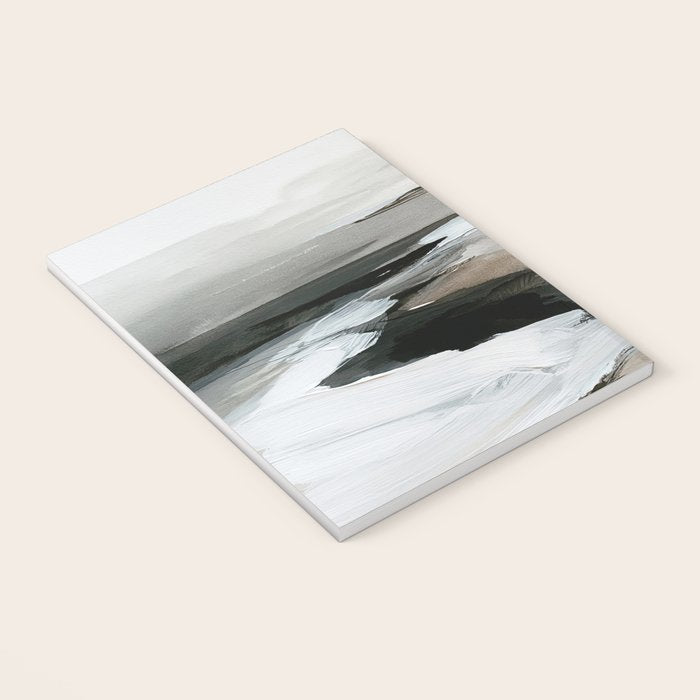 Neutral Coastal Seascape Minimal Landscape Notebook Gallery Image 3