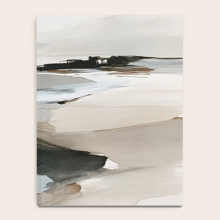 Neutral Coastal Seascape Minimal Landscape Notebook Gallery Image 4
