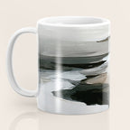 Neutral Coastal Seascape Minimal Landscape Coffee Mug Gallery Image 3
