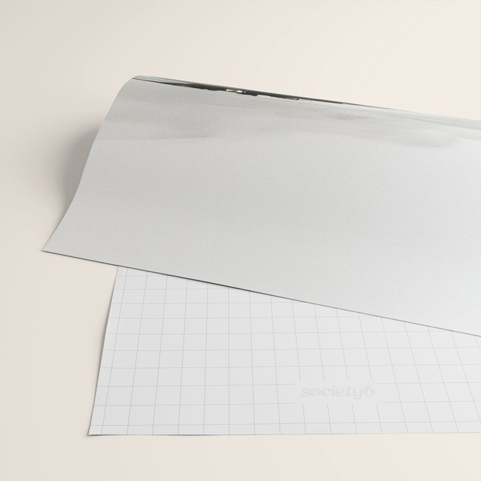 Neutral Coastal Seascape Minimal Landscape Wrapping Paper Gallery Image 2