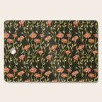 Dark Botanical Pattern Cutting Board Gallery Image 1