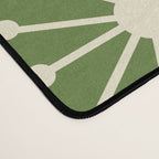 Mid Century Modern Atomic Dots Retro Christmas Pattern Desk Mat Gallery Image 4