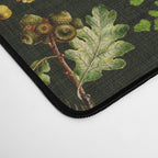 Vintage Mysterious Mushroom Night Forest Botanical Garden Desk Mat Gallery Image 4