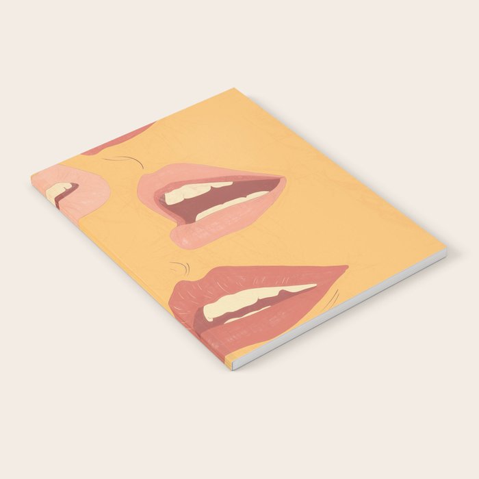 Playful Lips Notebook Gallery Image 2