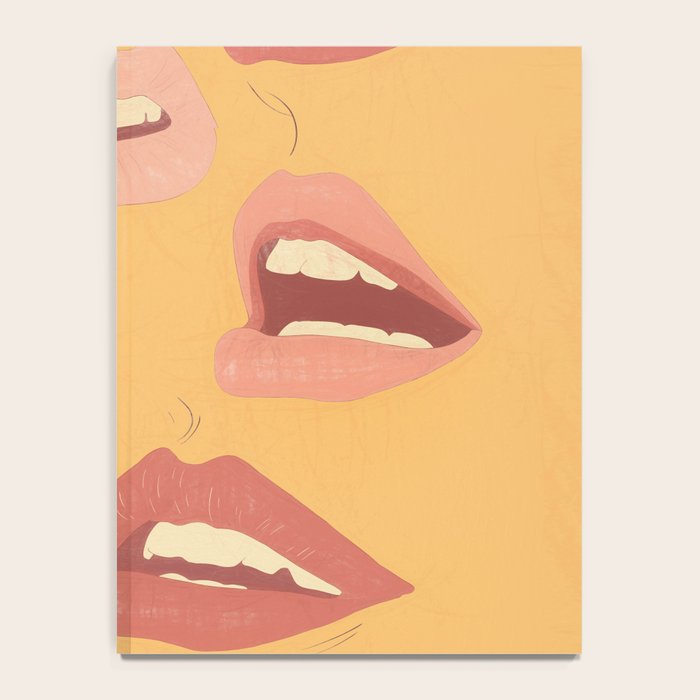 Playful Lips Notebook Gallery Image 4