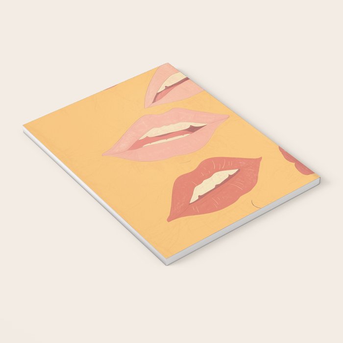 Playful Lips Notebook Gallery Image 3
