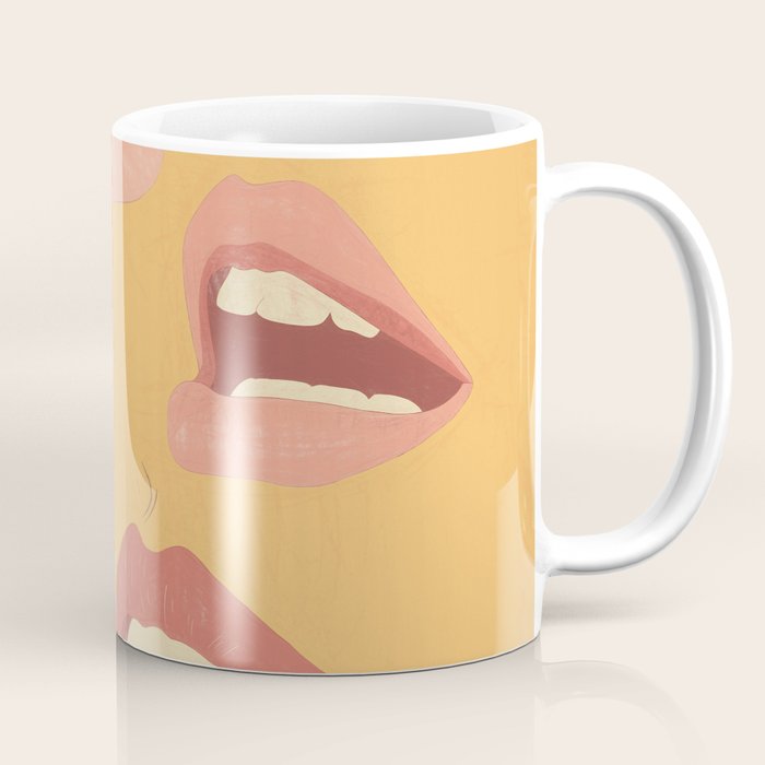 Playful Lips Coffee Mug Gallery Image 1